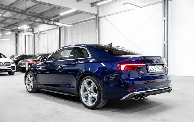 Audi S5 cena 177000 przebieg: 78000, rok produkcji 2017 z Rumia małe 781